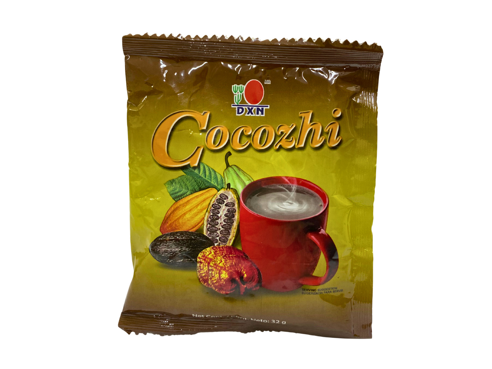 CAFE COCOZHI BEBIDA DE CHOCOLATE DXN SOBRES