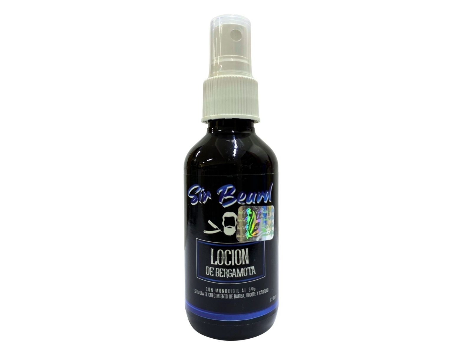 LOCION DE BERGAMOTA SPRAY CON MINOXIDIL AL 5% 120 ML NATURAL U