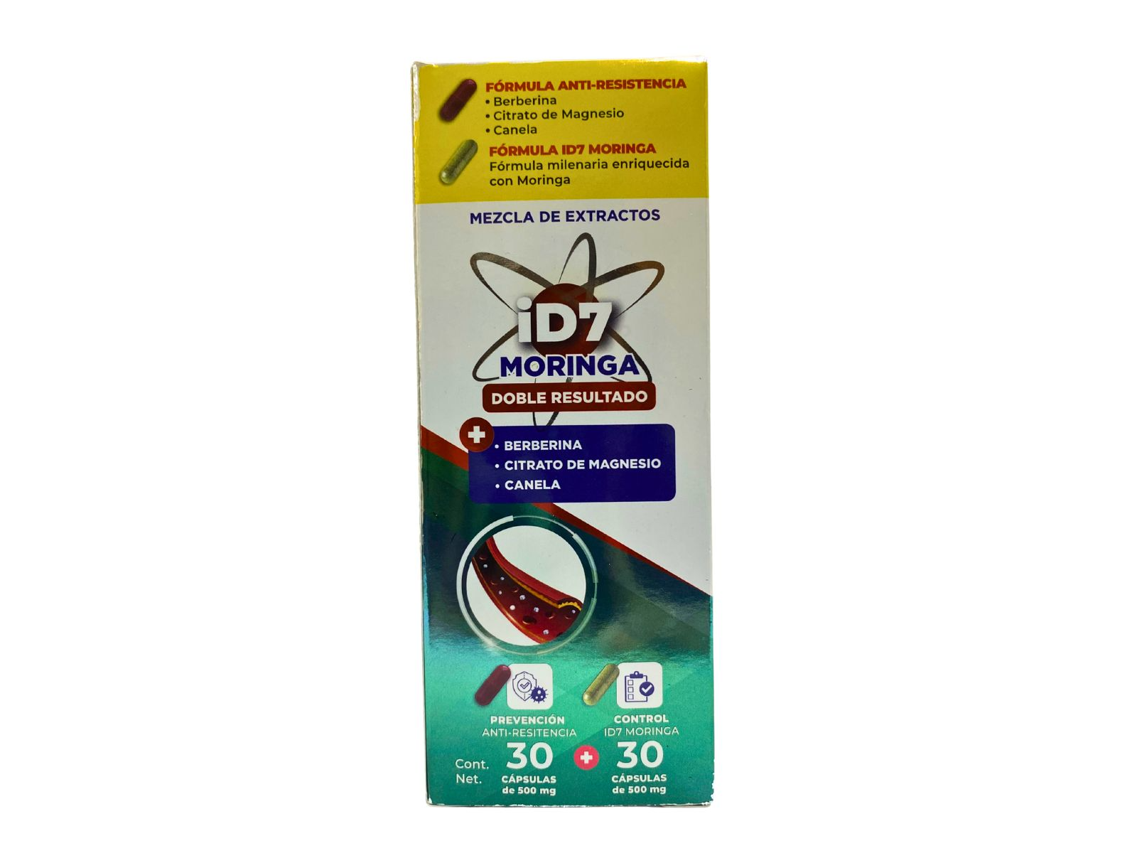 ID7 MORINGA DOBLE RESULTADO 60 CAPS XOTLA
