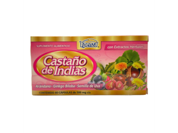 CASTAÑO DE INDIAS 60 CAPS YPENZA