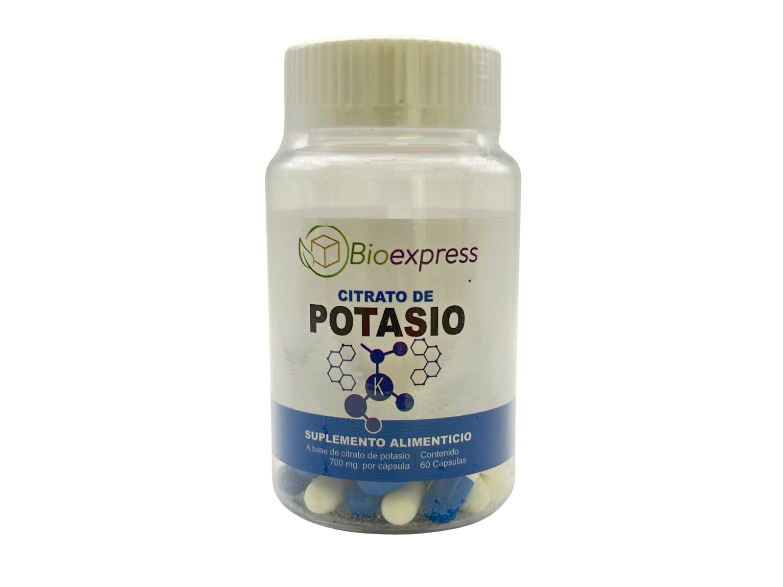 CITRATO DE POTASIO 700 MG CU 60 CAPS BIOEXPRESS