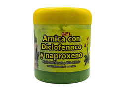 GEL ARNICA CON DICLOFENACO Y NAPROXENO 250 GR NATURISTA MAYOREO