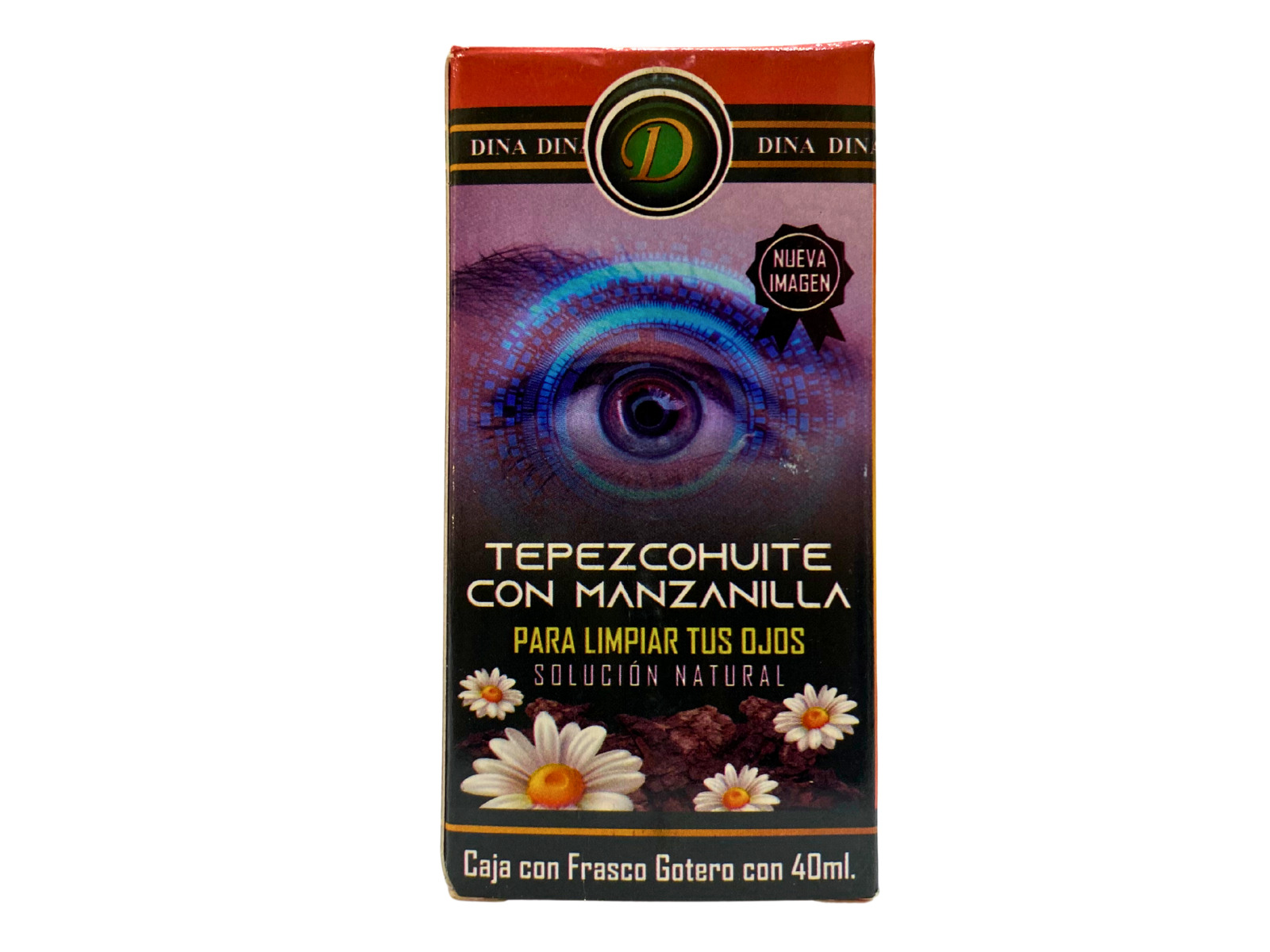GOTAS DE TEPEZCOHUITE CON MANZANILLA 40 ML DINA
