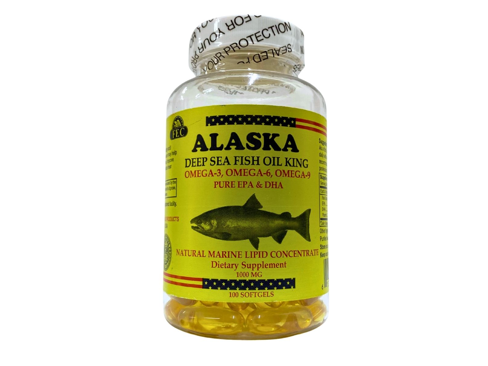 ALASKA SUPER OMEGA 3 SALMON 100 CAPS PASINI
