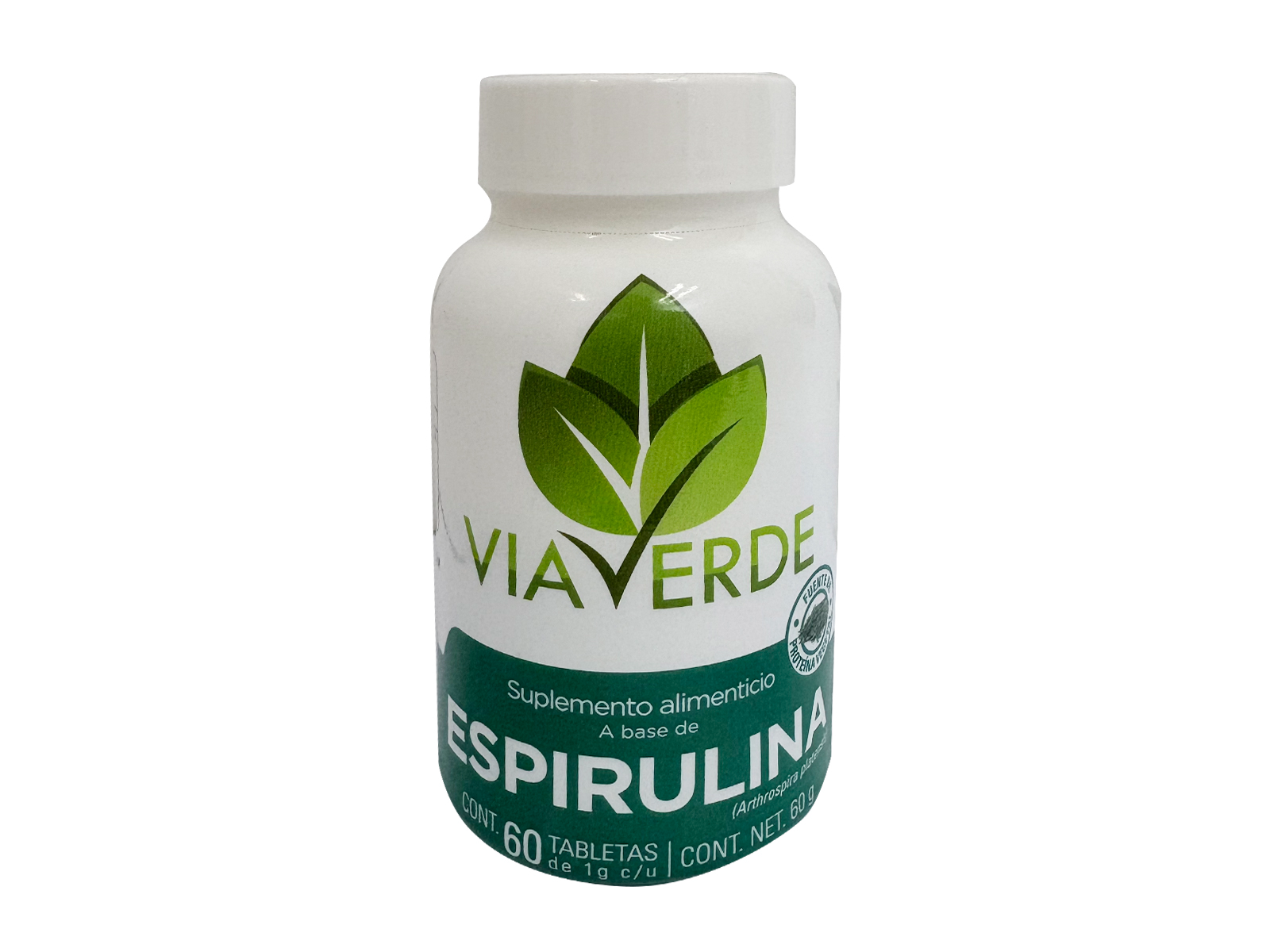 SPIRULINA 60 TABS VIA VERDE