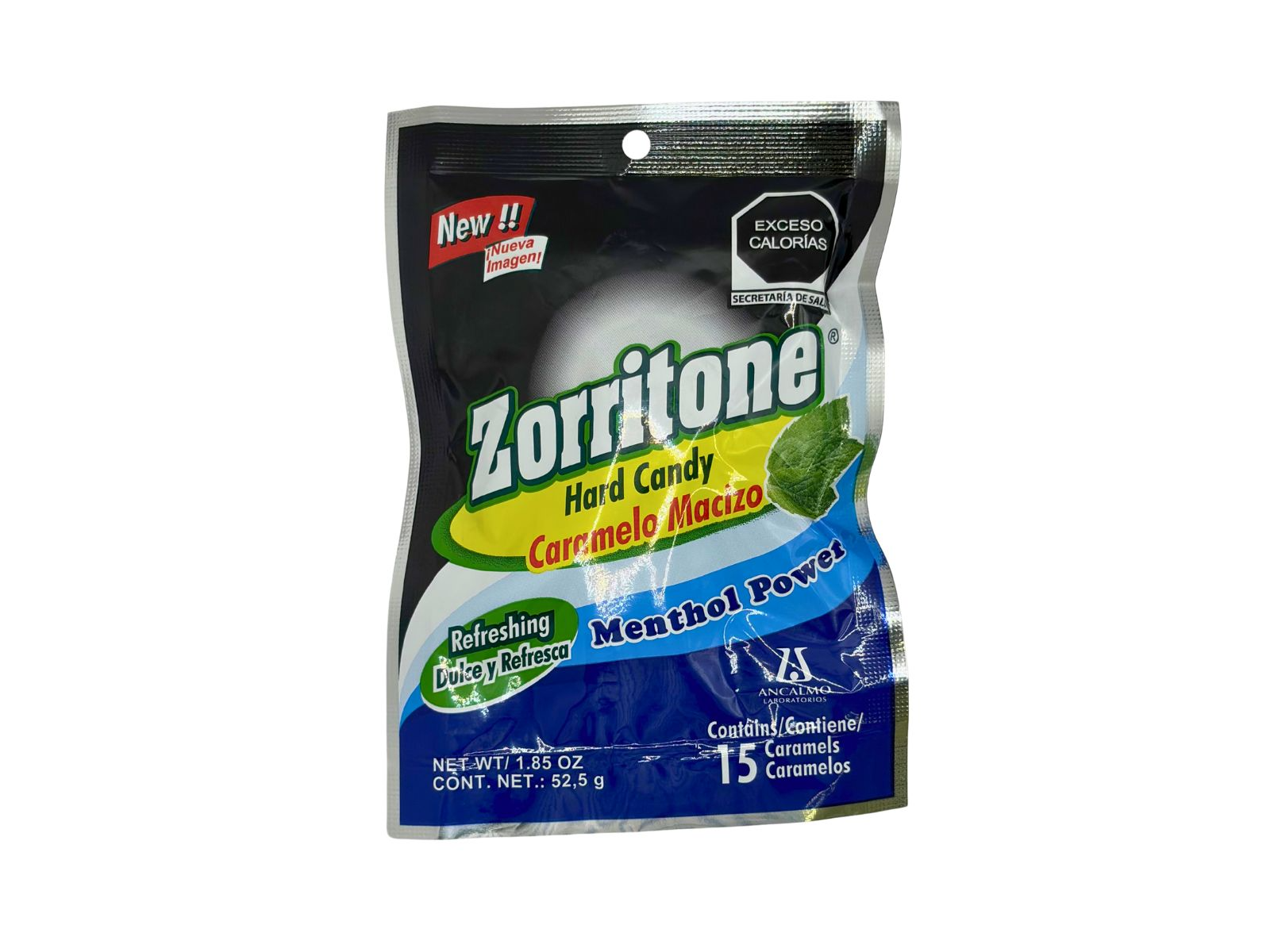 CARAMELO ZORRITONE MEDNTHOL POWER