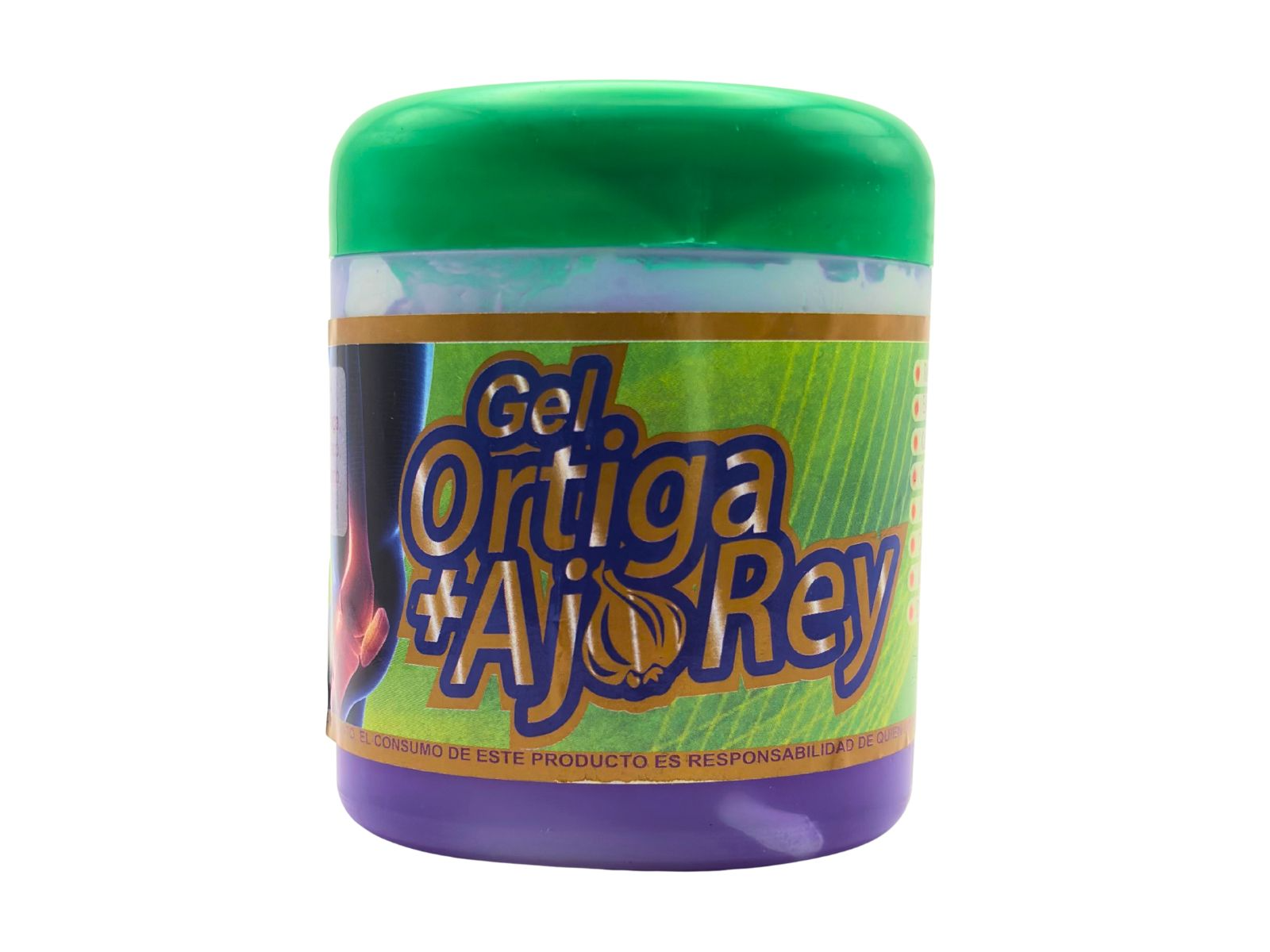 GEL ORTIGA AJO REY NATURISTA MAYOREO