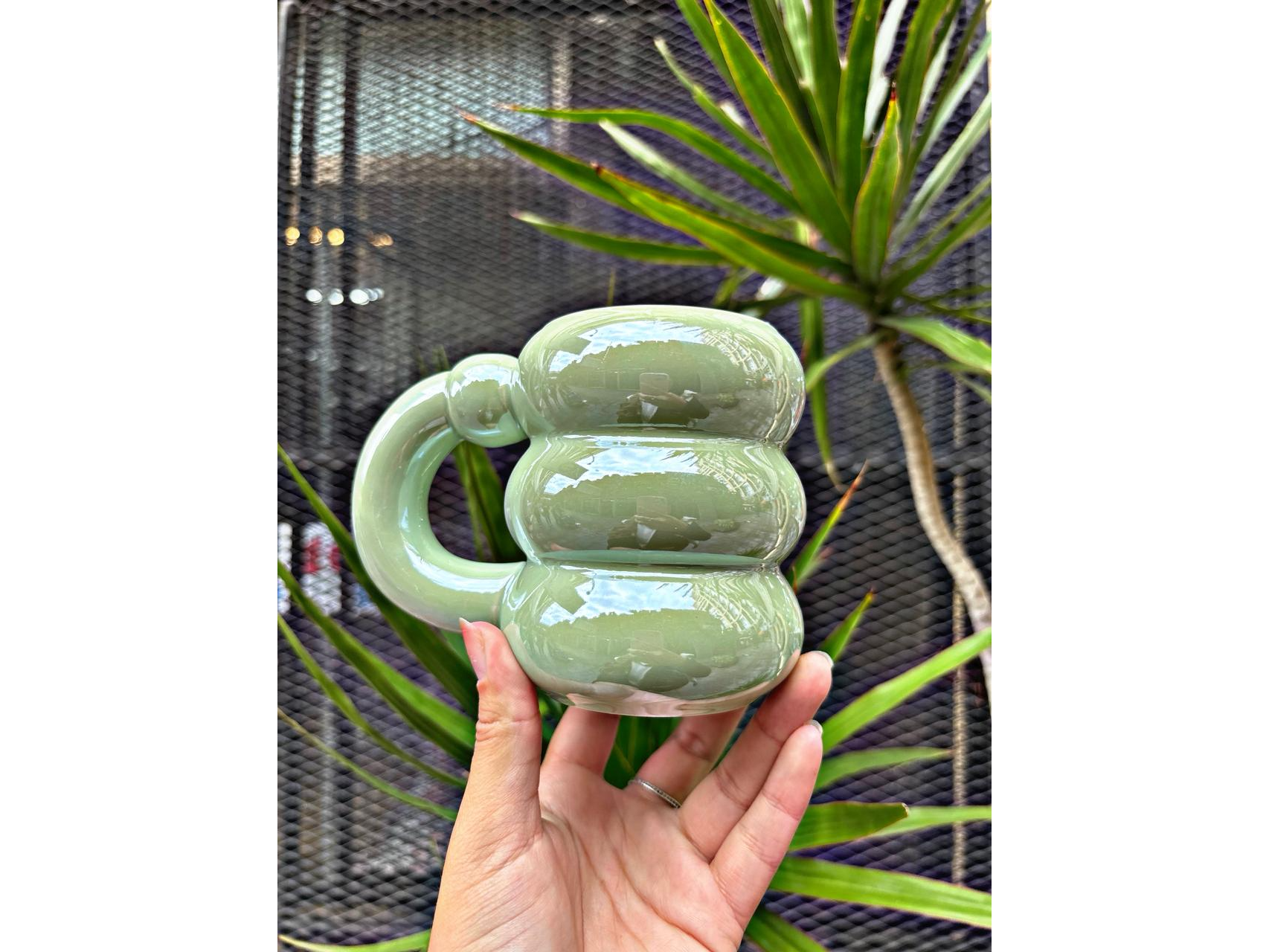 TAZA DE CERAMICA DECO NUBE