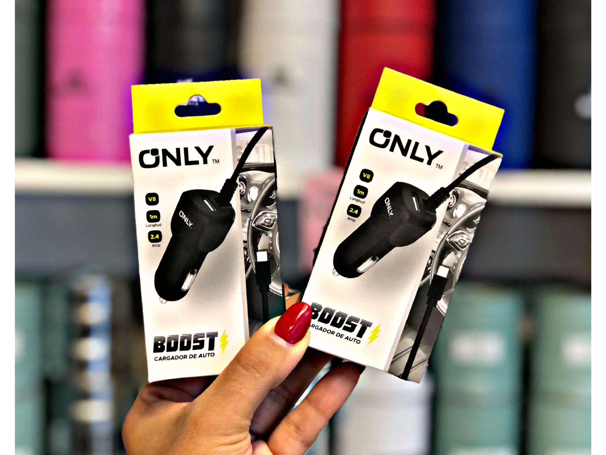 Adaptador de auto carga rápida