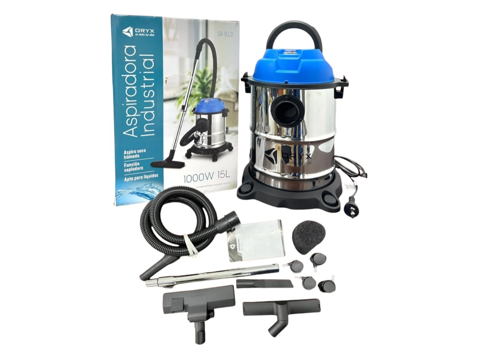 ASPIRADORA INDUSTRIAL ORYX 15 LT