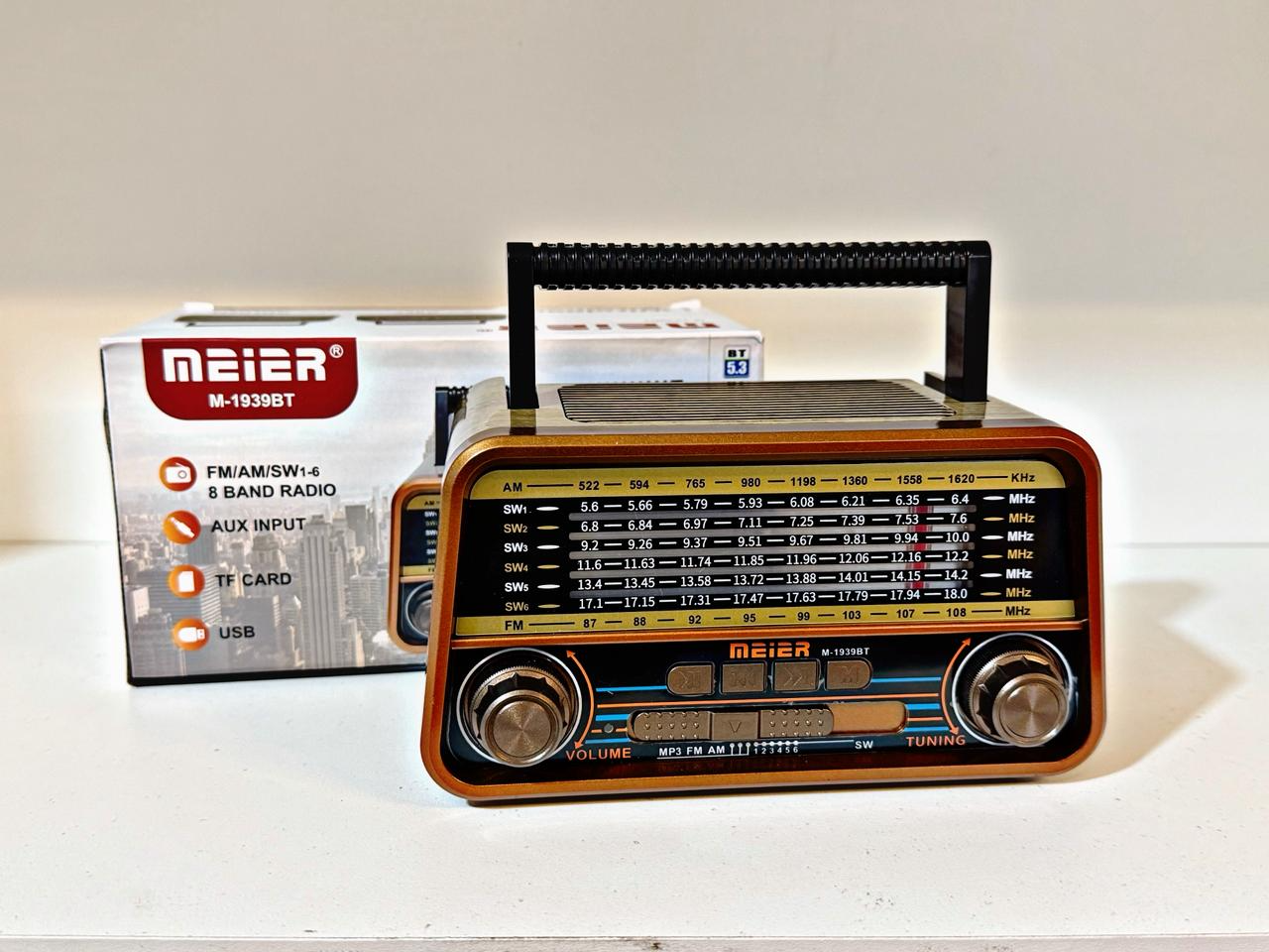 RADIO RETRO MEIER M-1939BT