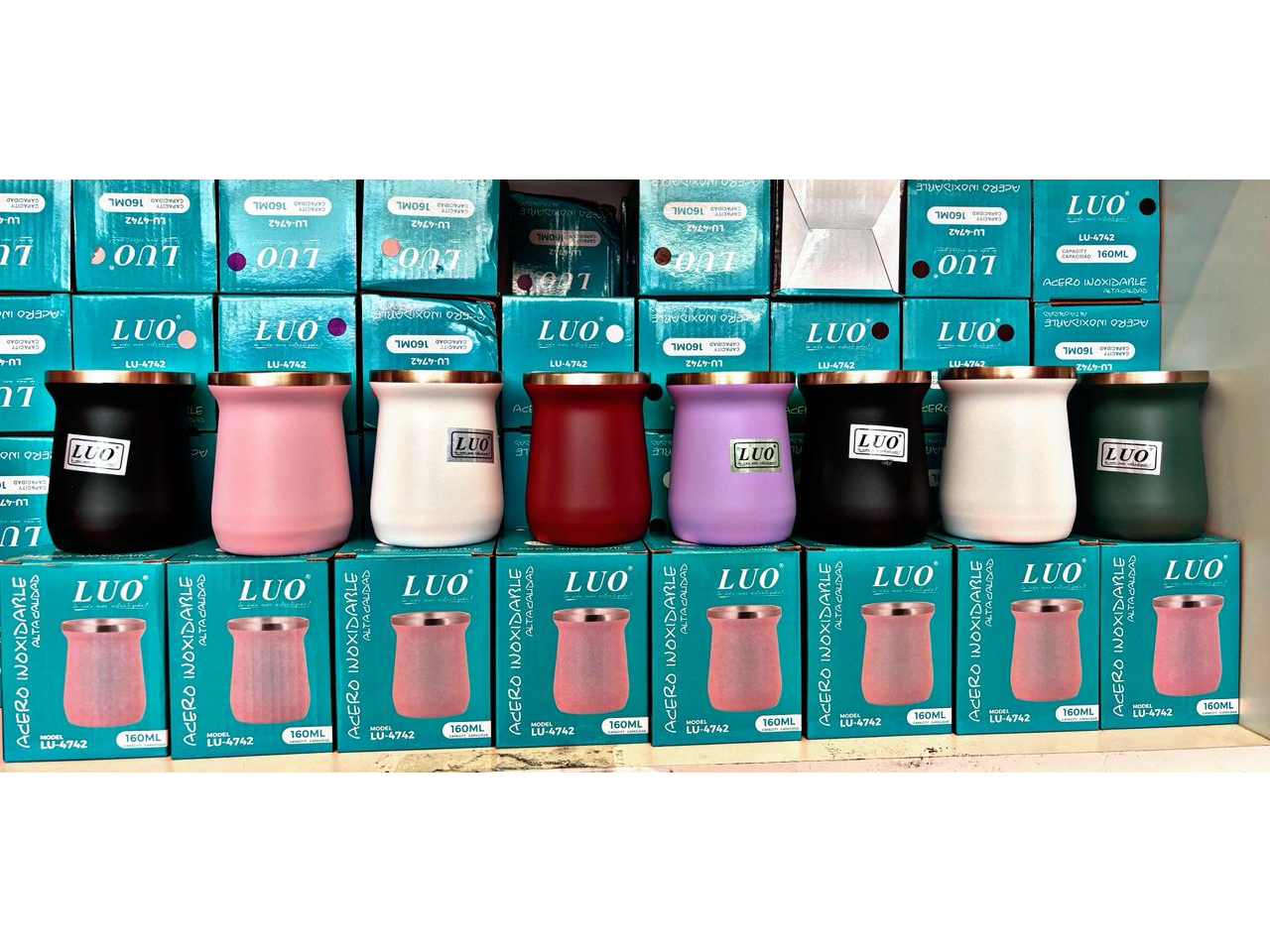 MATE DE ACERO LU 4742 160ML