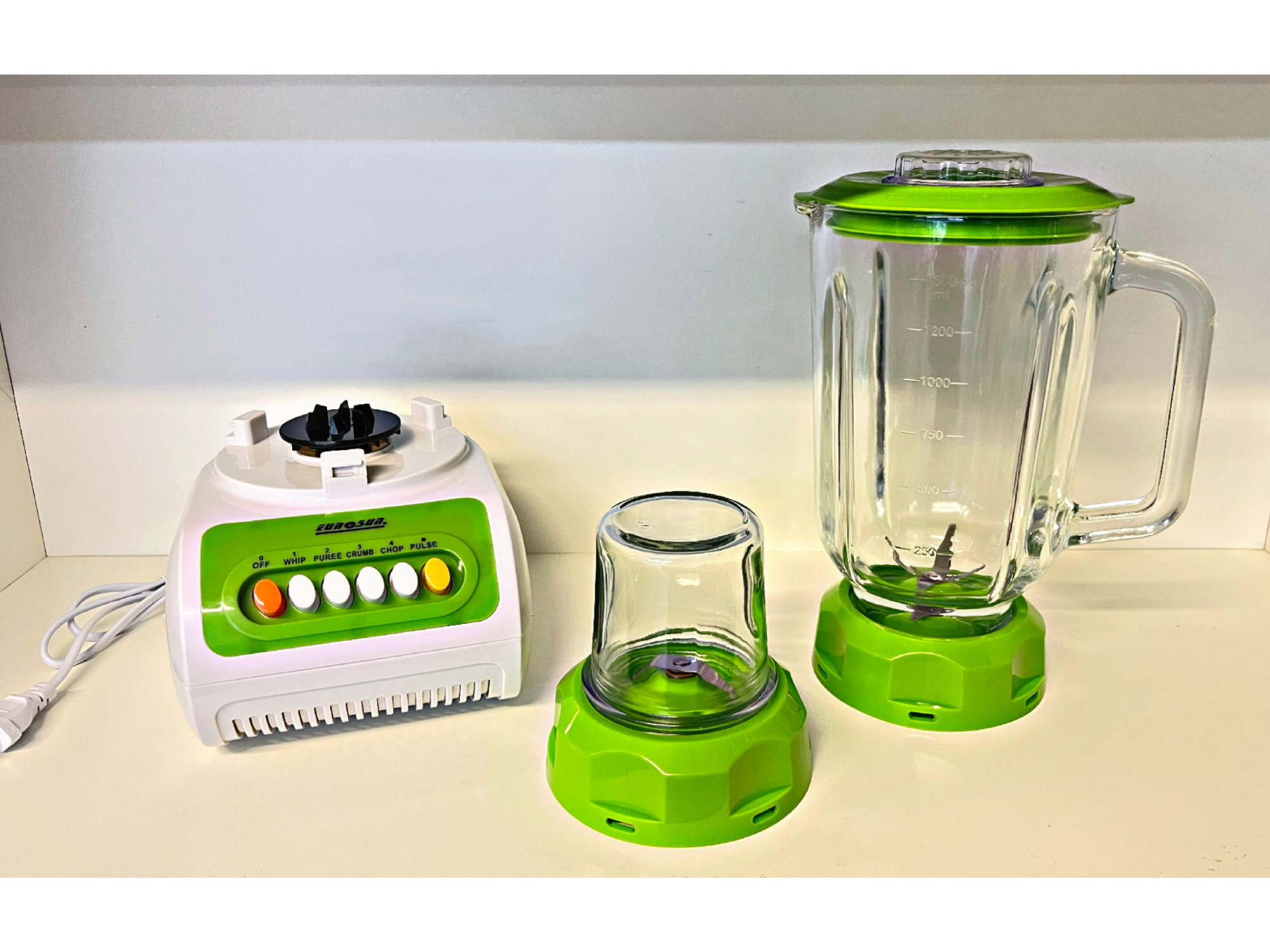 Licuadora 2 en 1 eur sun