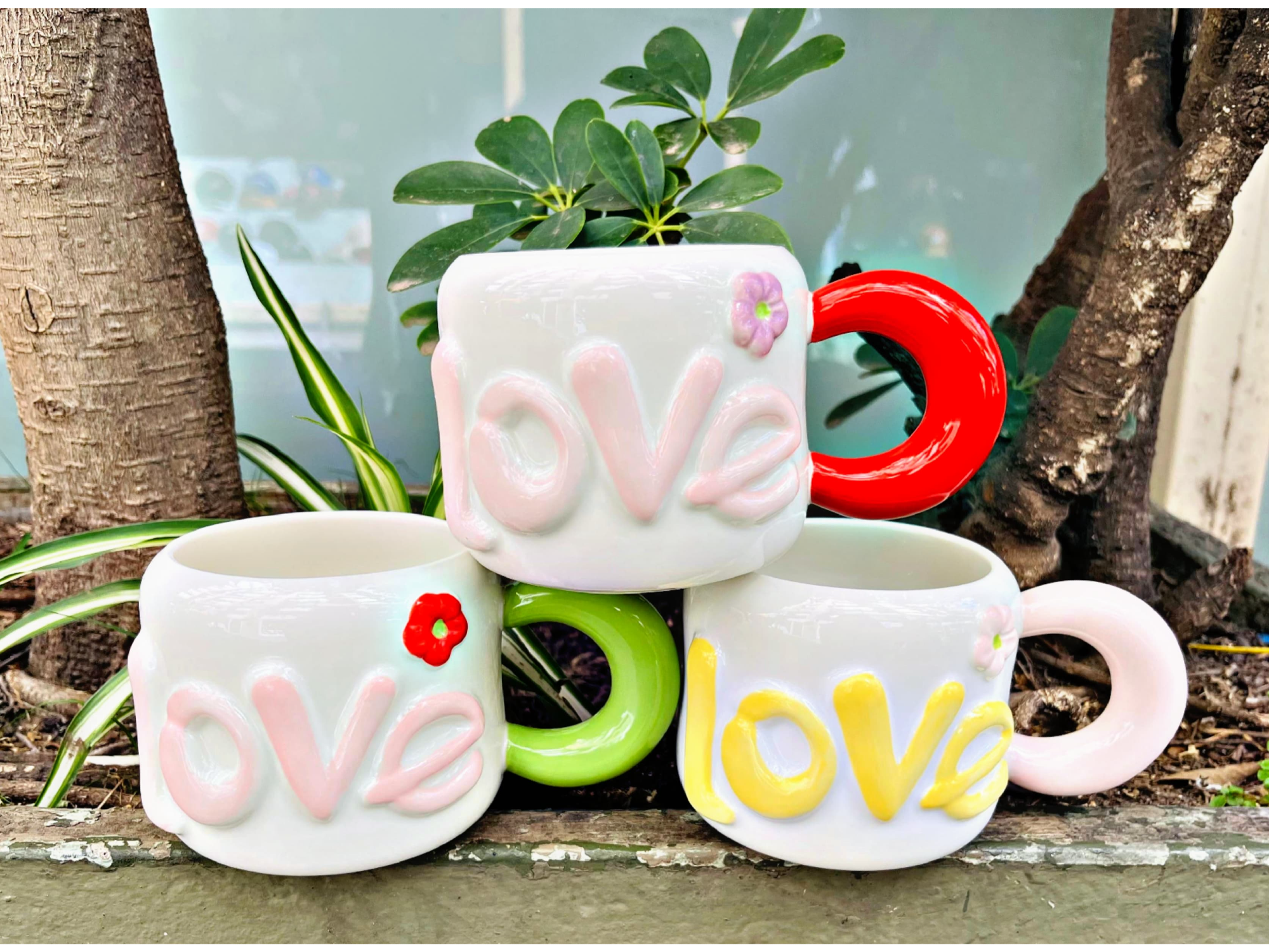 Taza mug de cerámicas Love