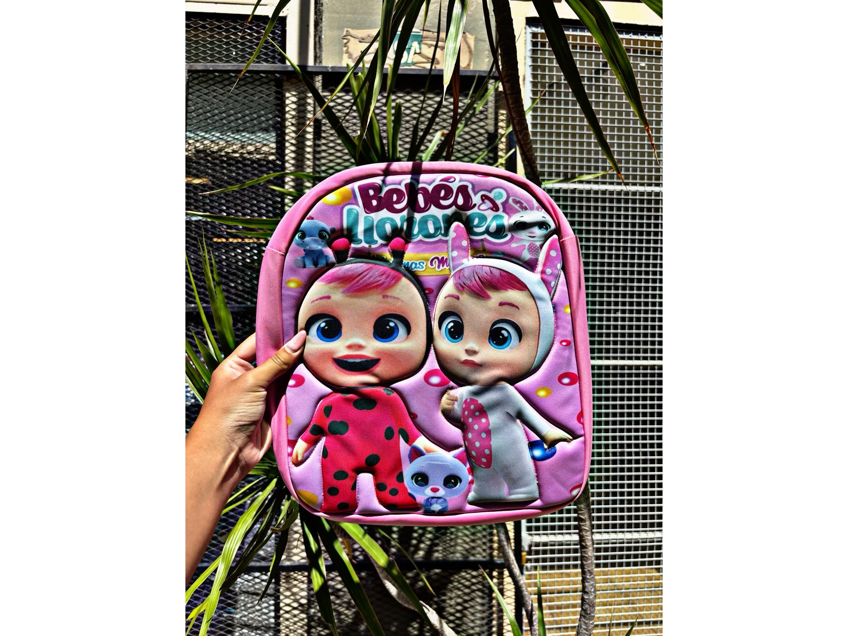 MOCHILA INFANTIL PERSONAJES