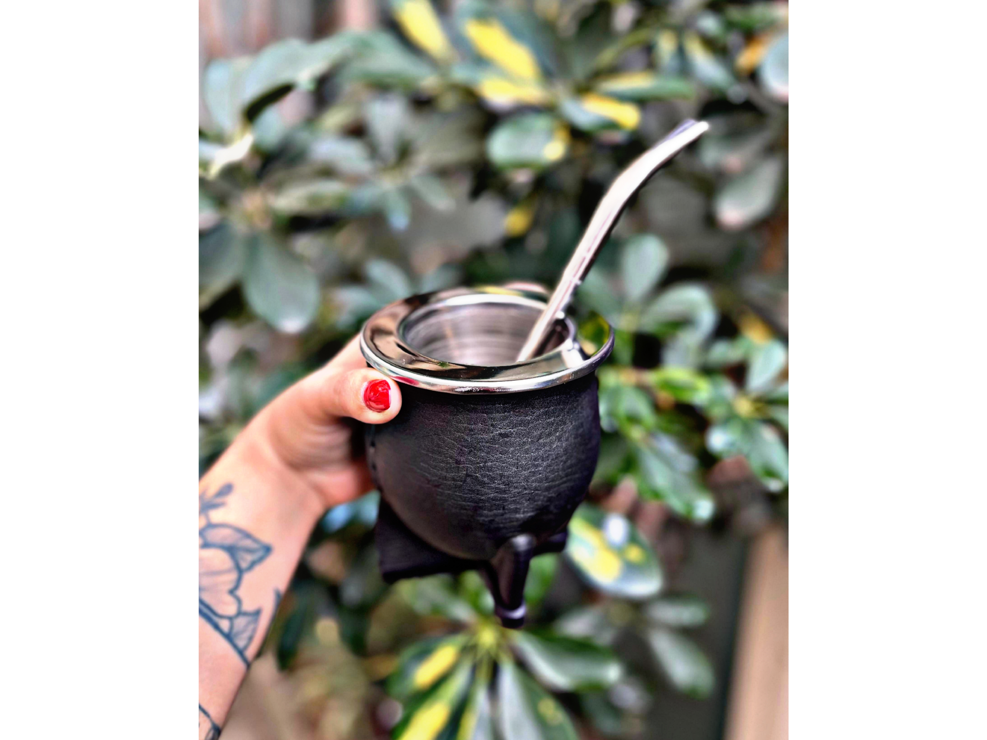 Mate camionero de acero