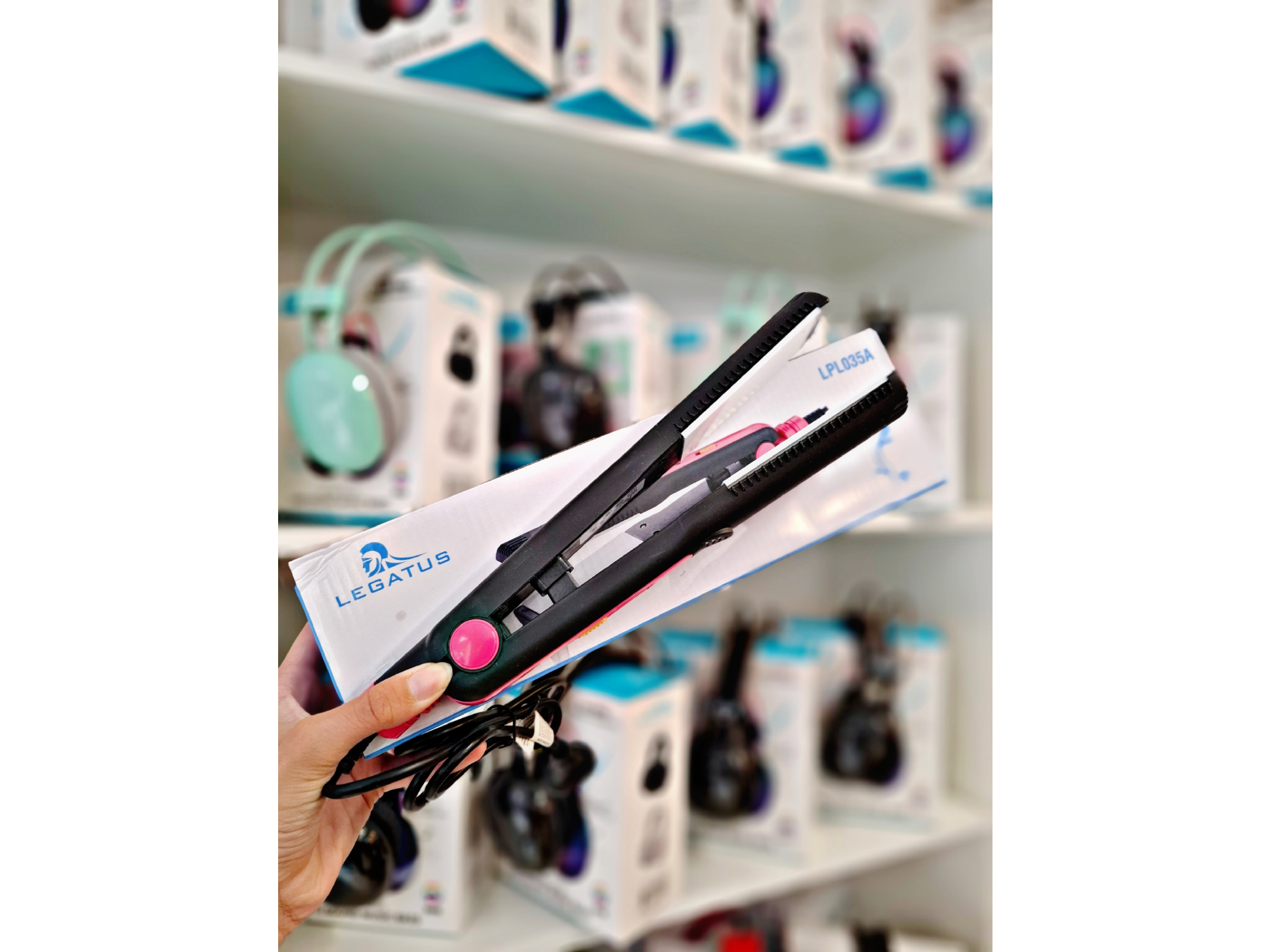 Plancha para cabello legatus