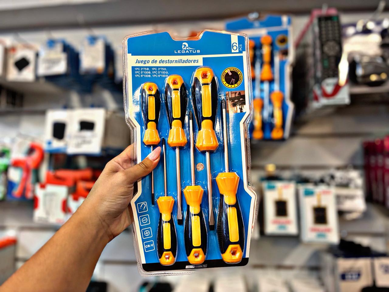 DESTORNILLADORES EN BLISTER LEGATUS