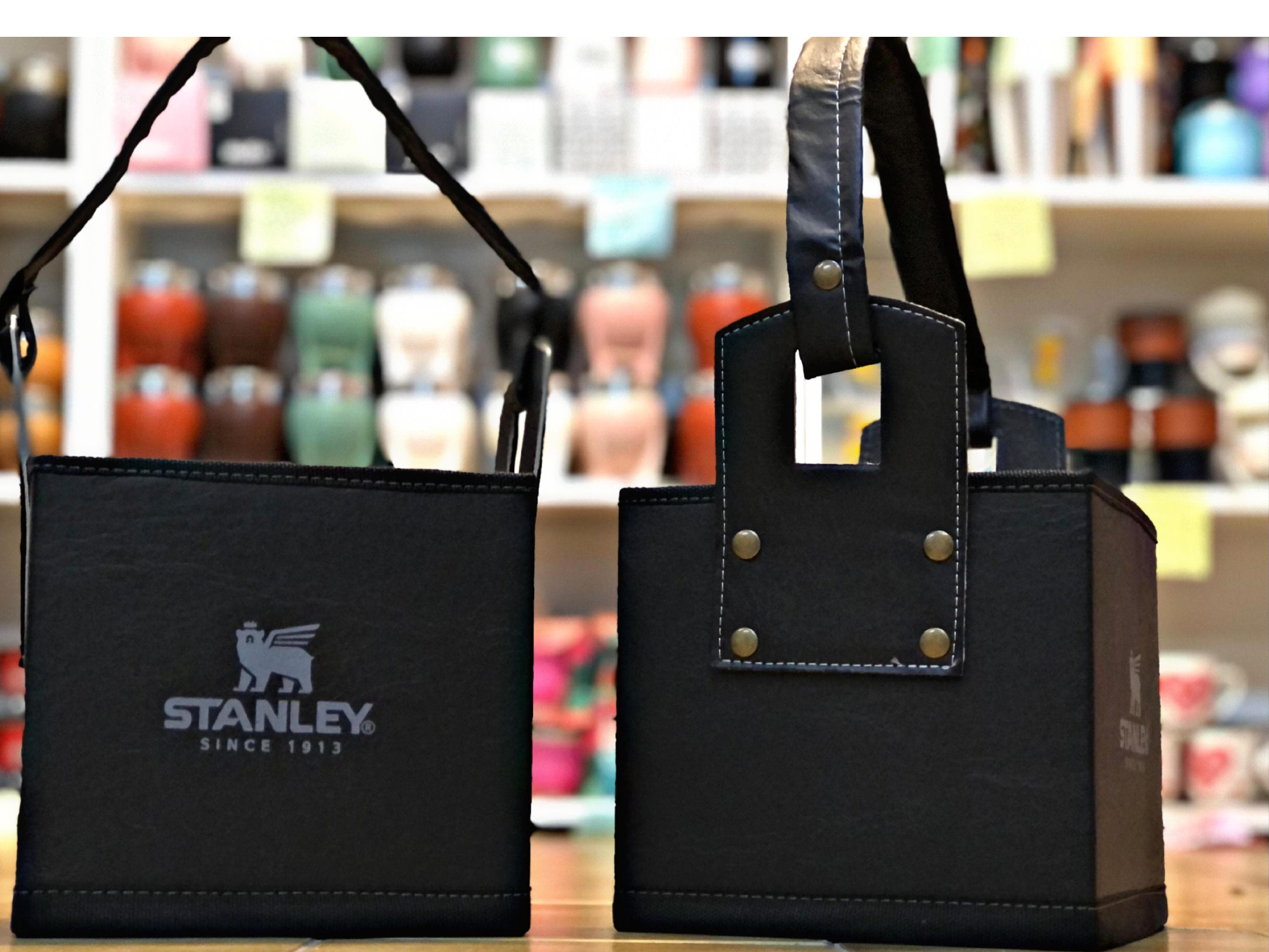 Canasta stanley negra s/ latas