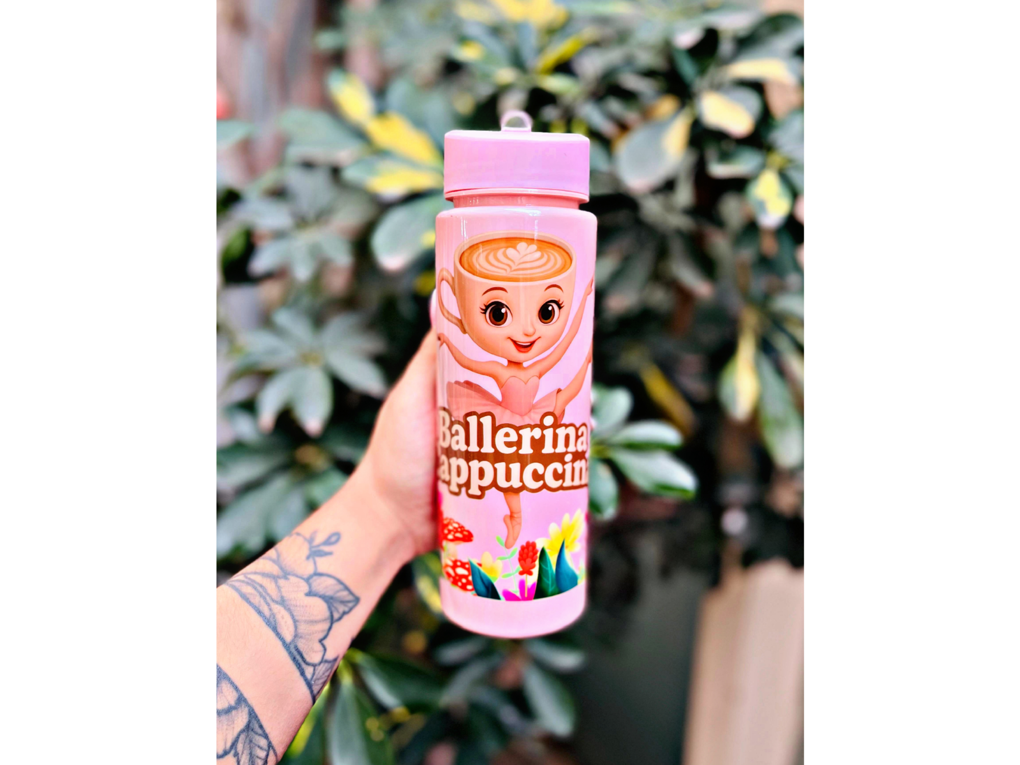 Botella infantil plástico tralalero 500ml