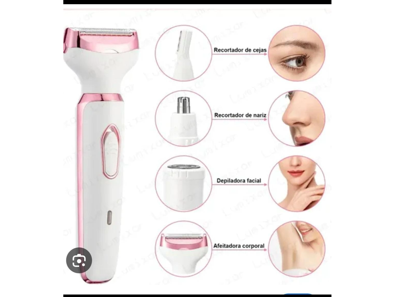Depiladora 4 en 1.