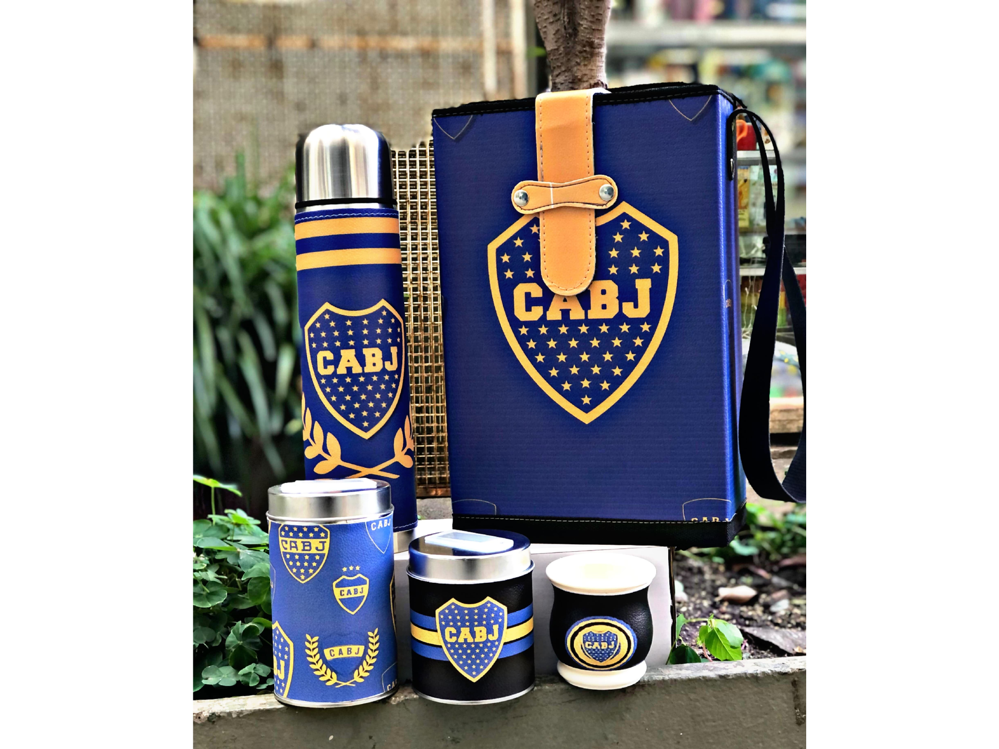 Set matero canasta alta