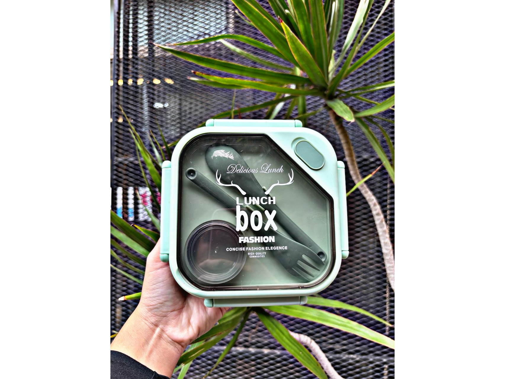 LUNCHERA TERMICA CON CUBIERTOS SALSERA