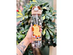 Botella infantil capybara plástico 500ml
