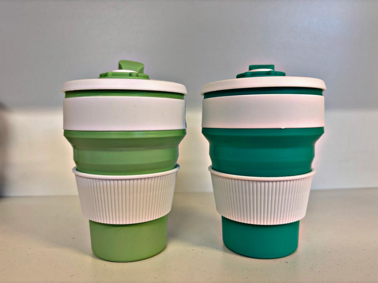 VASO PLEGABLE DE SILICONA