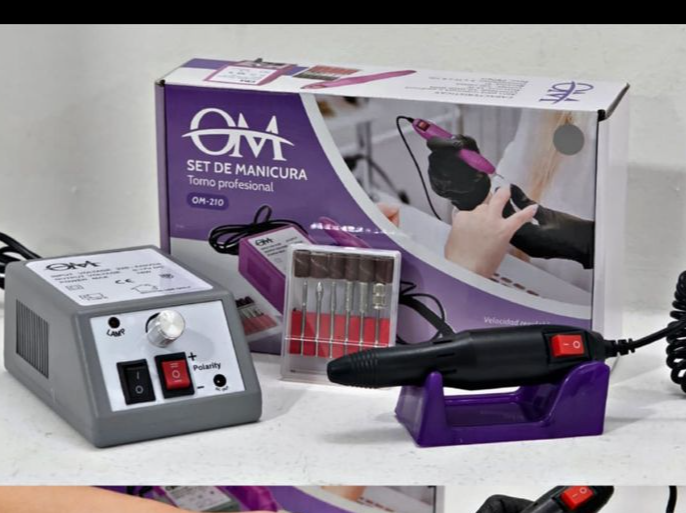TORNO DE UÑAS PROFESIONAL OM