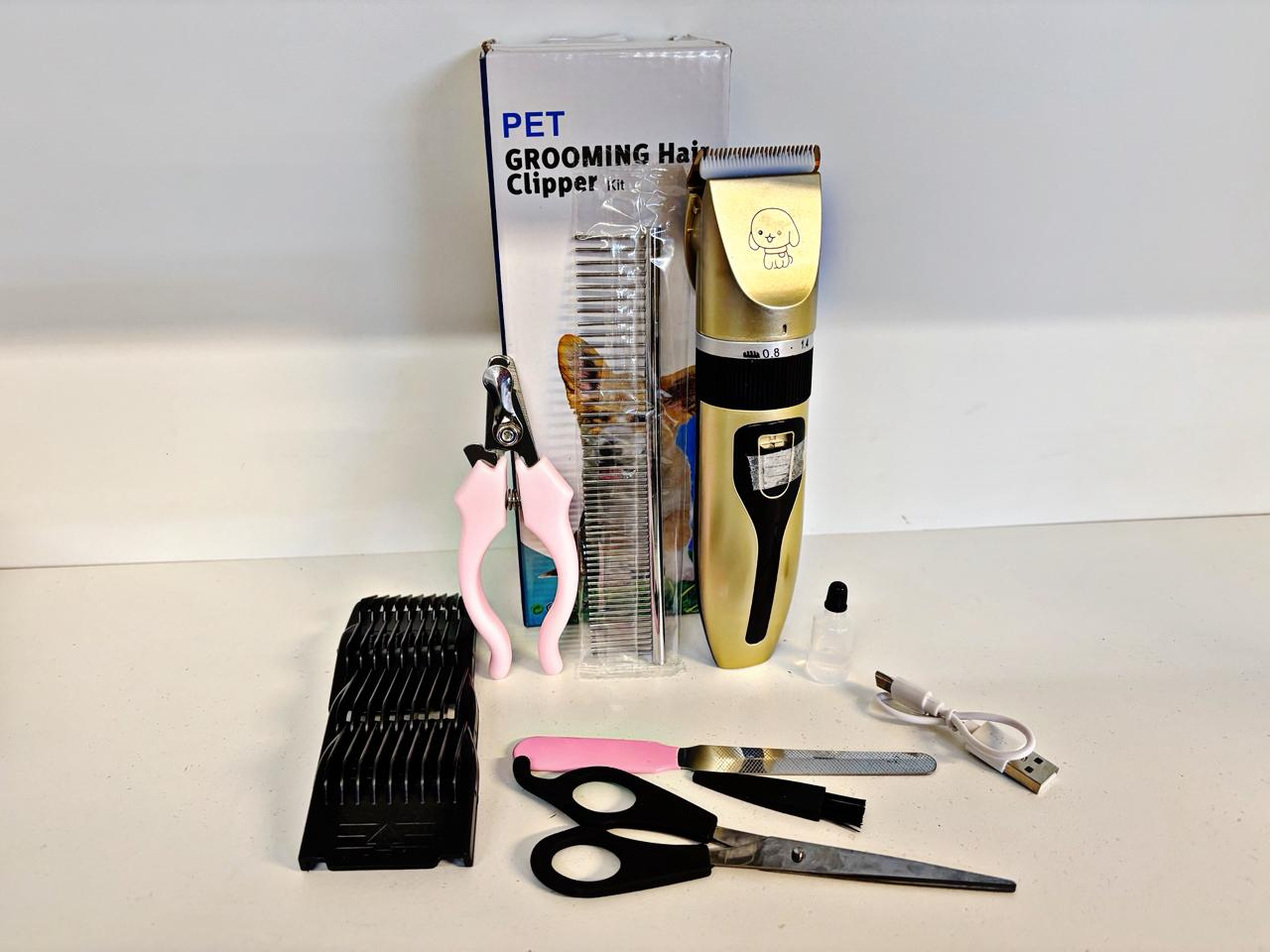 KIT DE PELUQUERIA PARA MASCOTAS