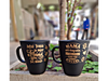 TAZA DE VIDRIO .