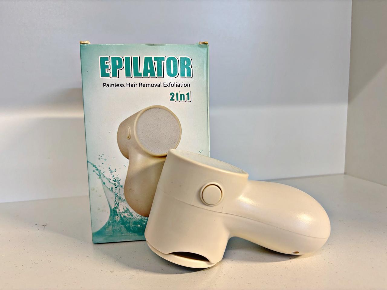 DEPILADOR Y EXFOLIANTE 2 EN 1