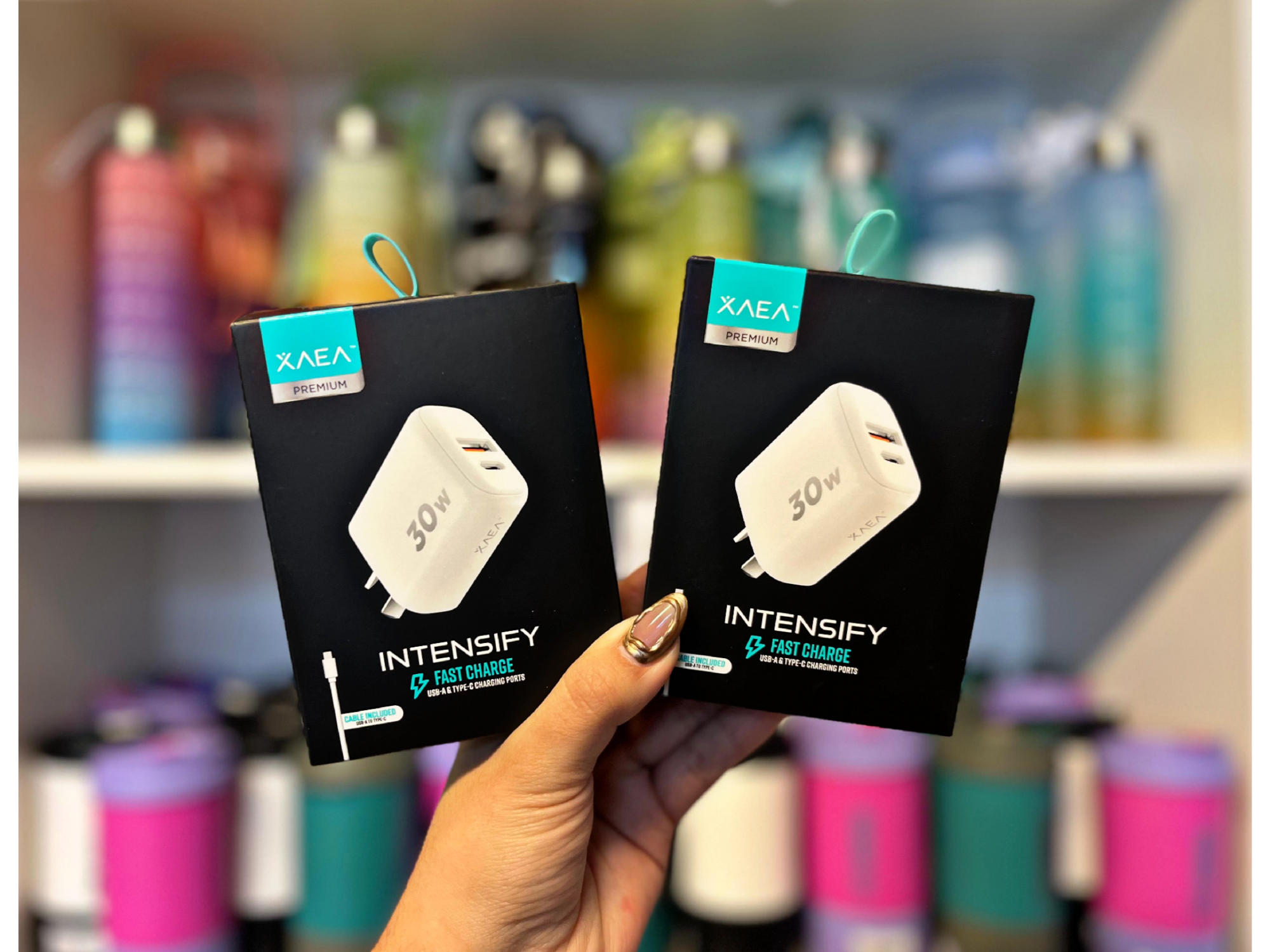 Cargador TC intensify caja negra