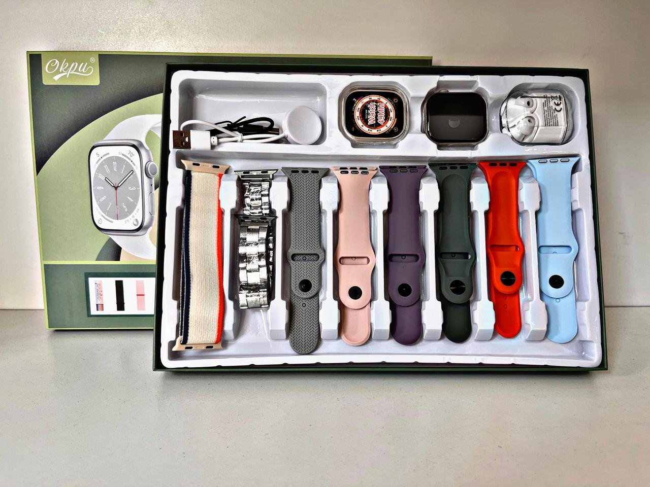 RELOJ 8 MALLAS CON AURICULAR