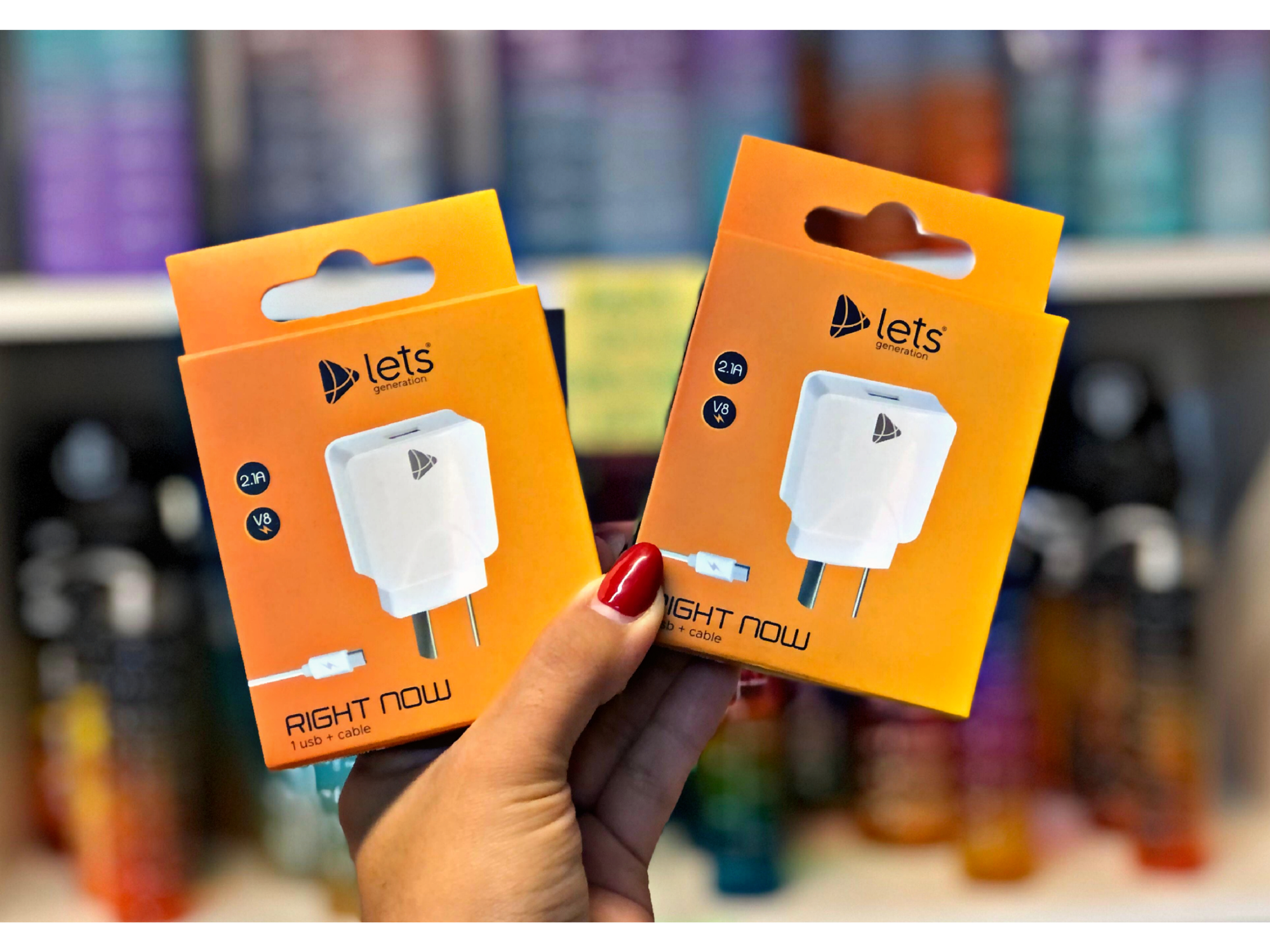 CARGADOR COMPLETO V8 LETS