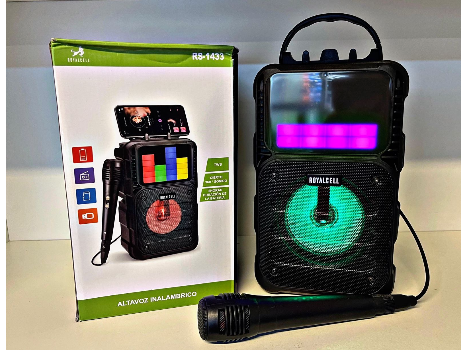 Parlante 5" con microfono