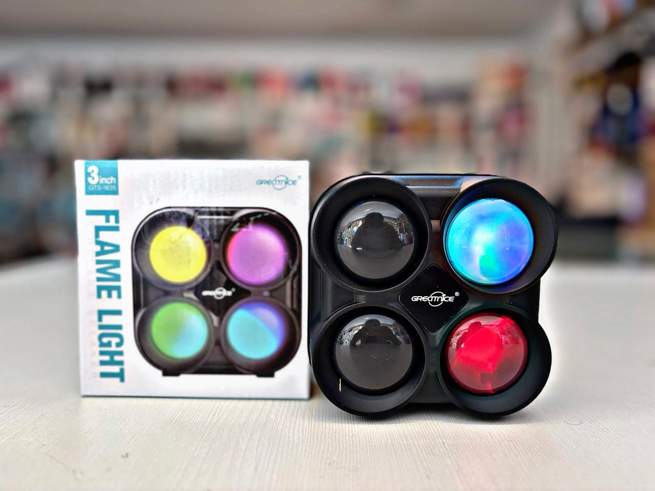 PARLANTE CON 6 LUCES PROTON