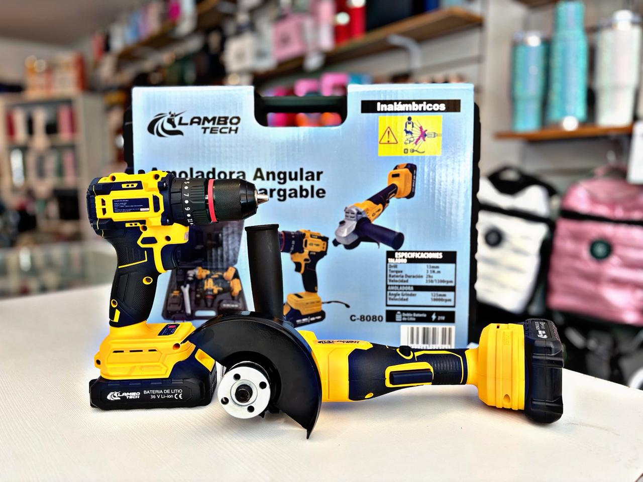 JUEGO DE TALADRO Y AMOLADORA