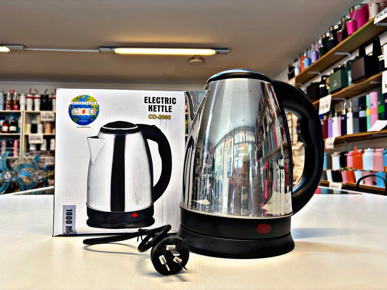 PAVA DE ACERO "ELECTRIC KETTLE" 1,8L