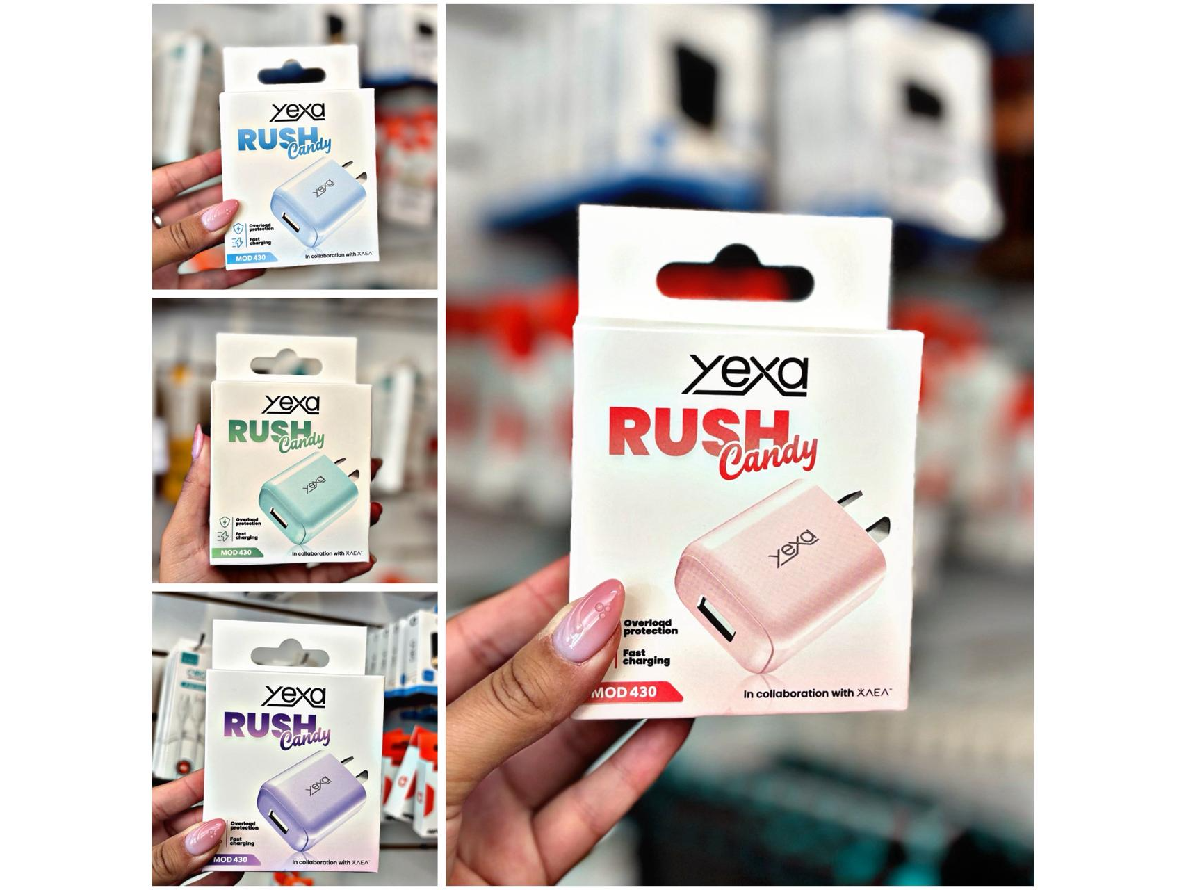 CABEZAL PASTEL 4,8A RUSH USB