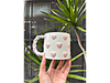 TAZA DE CERAMICA MUG CON CORAZONES