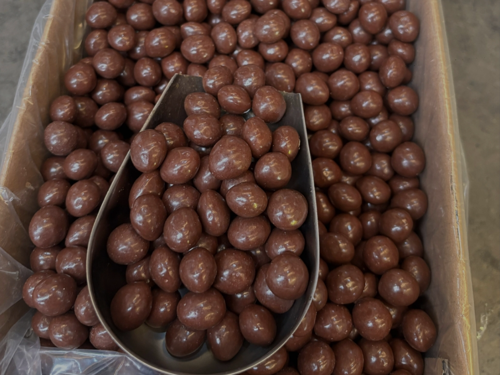 Almendras con chocolate