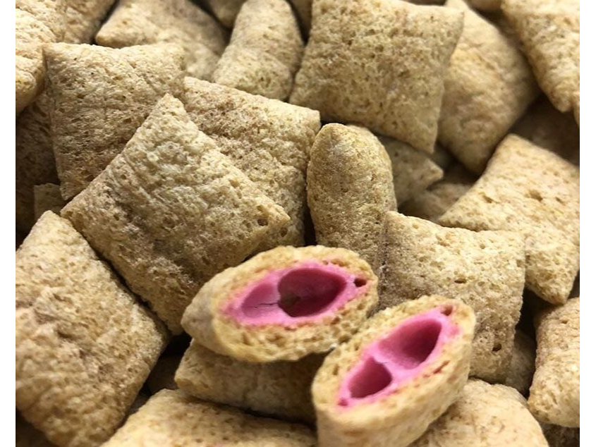 Almohaditas de frutilla