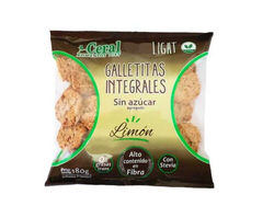 Galletas integrales de Limón 180gr