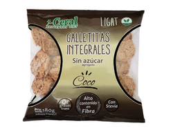 Galletas integrales de coco 180gr