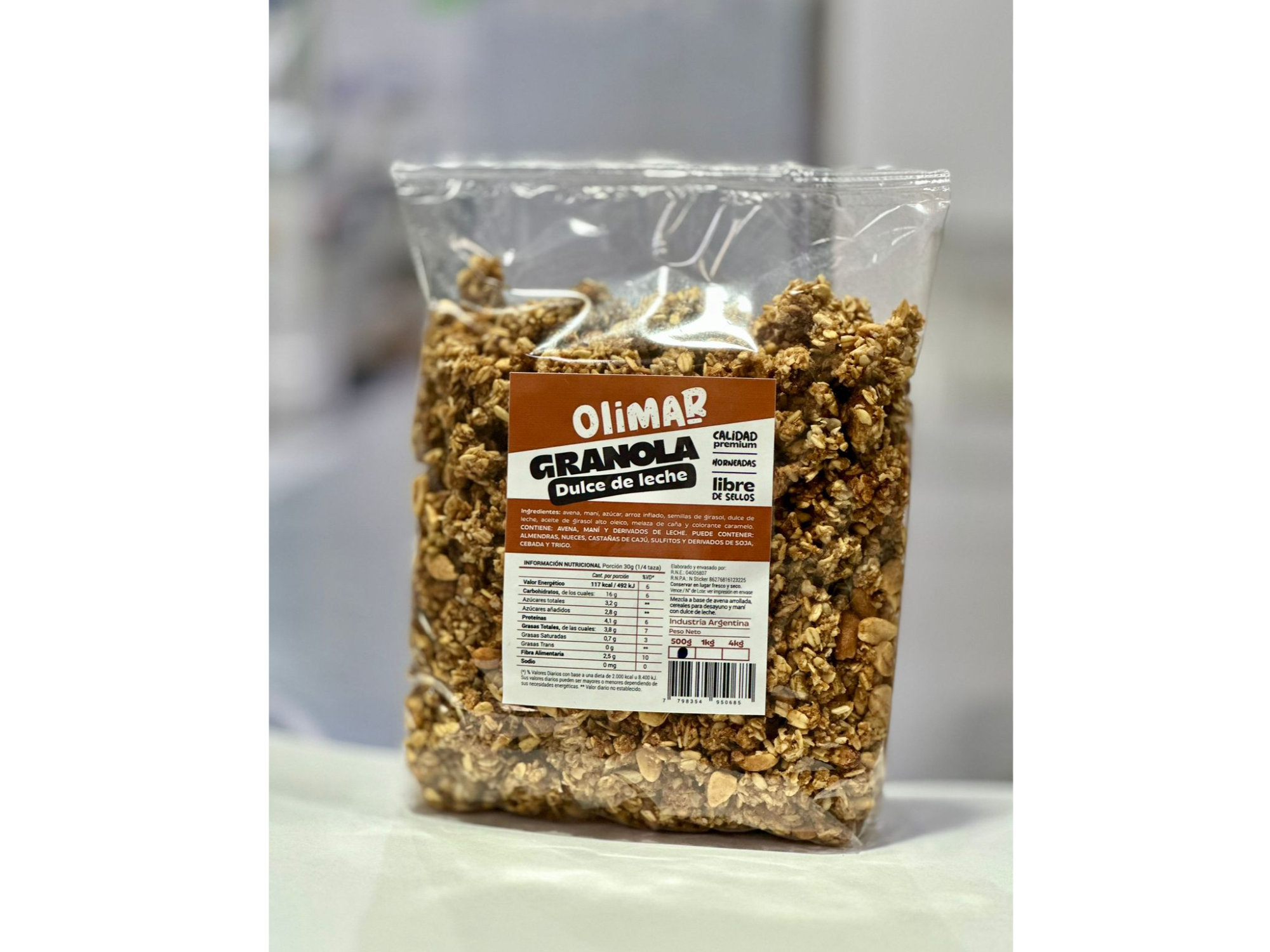 Granola Olimar - Dulce de leche