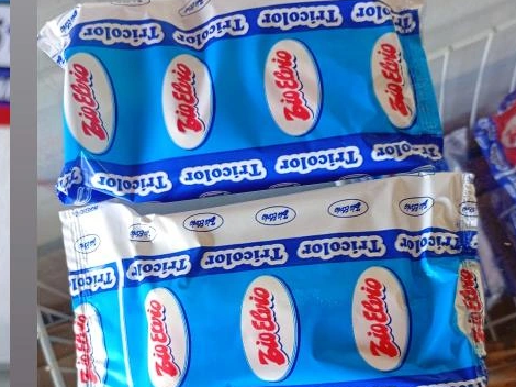 Helado tricolor