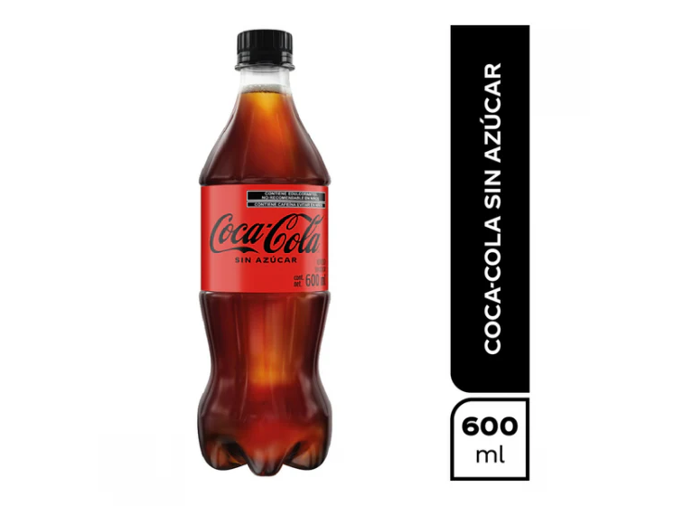 Coca cola sin azucar