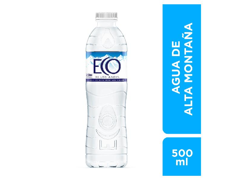Agua mineral sin gas eco 600ml